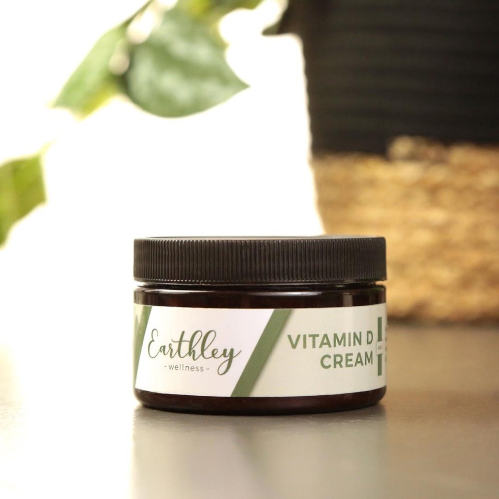Vitamin D Cream - Black Lid with Green and Cream Label